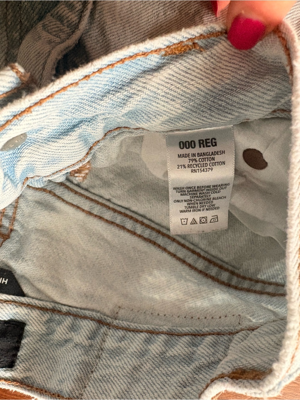 Aeropostale Light Wash Baggy Barrel High Rise Jeans - Picture 6 of 7